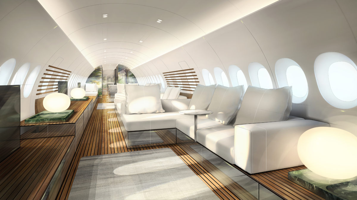 The incredible interior of this new Airbus looks like a luxury yacht ...
